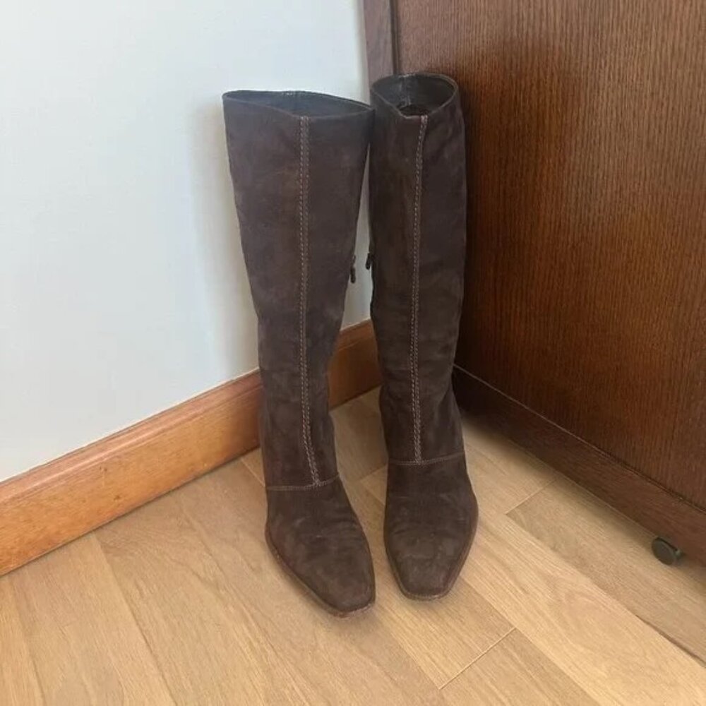 Vintage Tod's Suede Boots, women's size 8